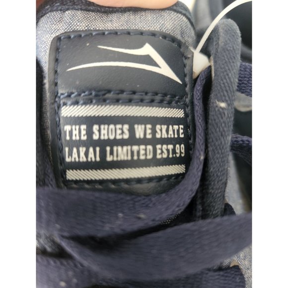 Lakai Men's Skateboard Shoes Sz 11  Blue Ms113-0228-a00 - Picture 7 of 8